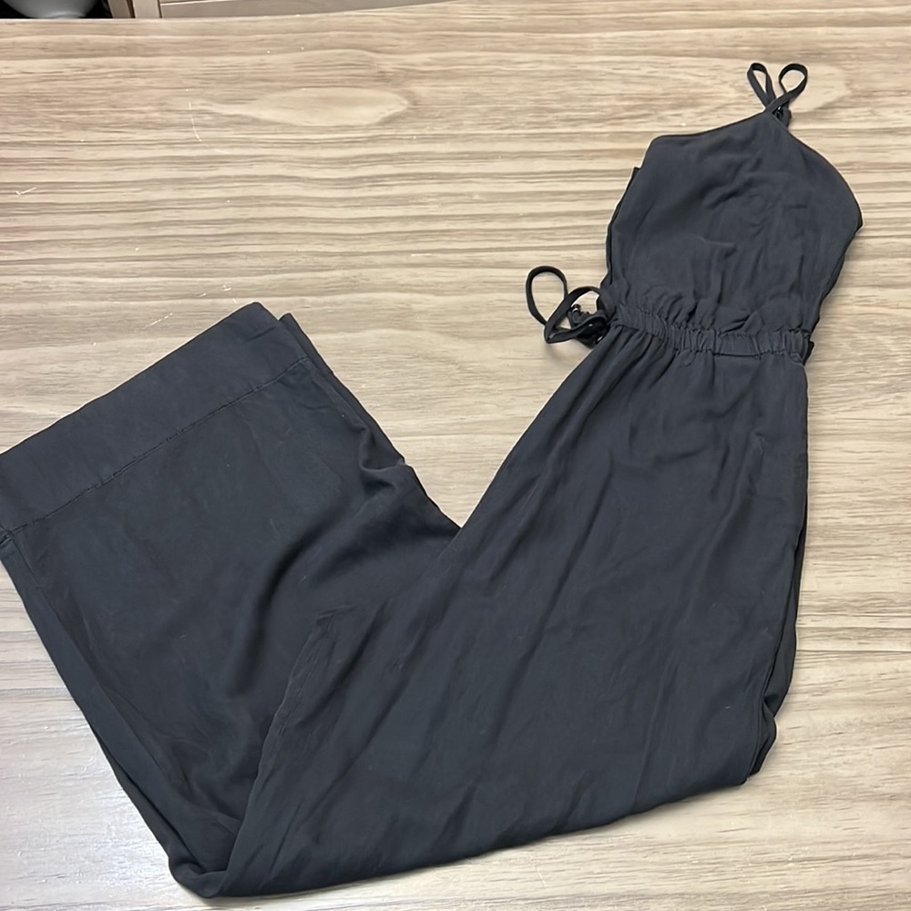 SPLENDID BLACK JUMPSUIT CINCH WAIST SIZE SMALL - Picture 14 of 16